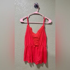Maurices Vibrant Red Lace Dress